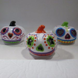 new Jack-o-lantern day of the dead lighted deco